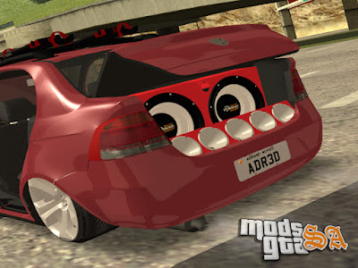 Vw Voyage G5 + Fixa + Roda BMW para GTA San Andreas